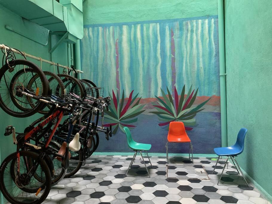 2D Tu Casa En Centro Cdmx Bonito Apartment Kota Meksiko Bagian luar foto